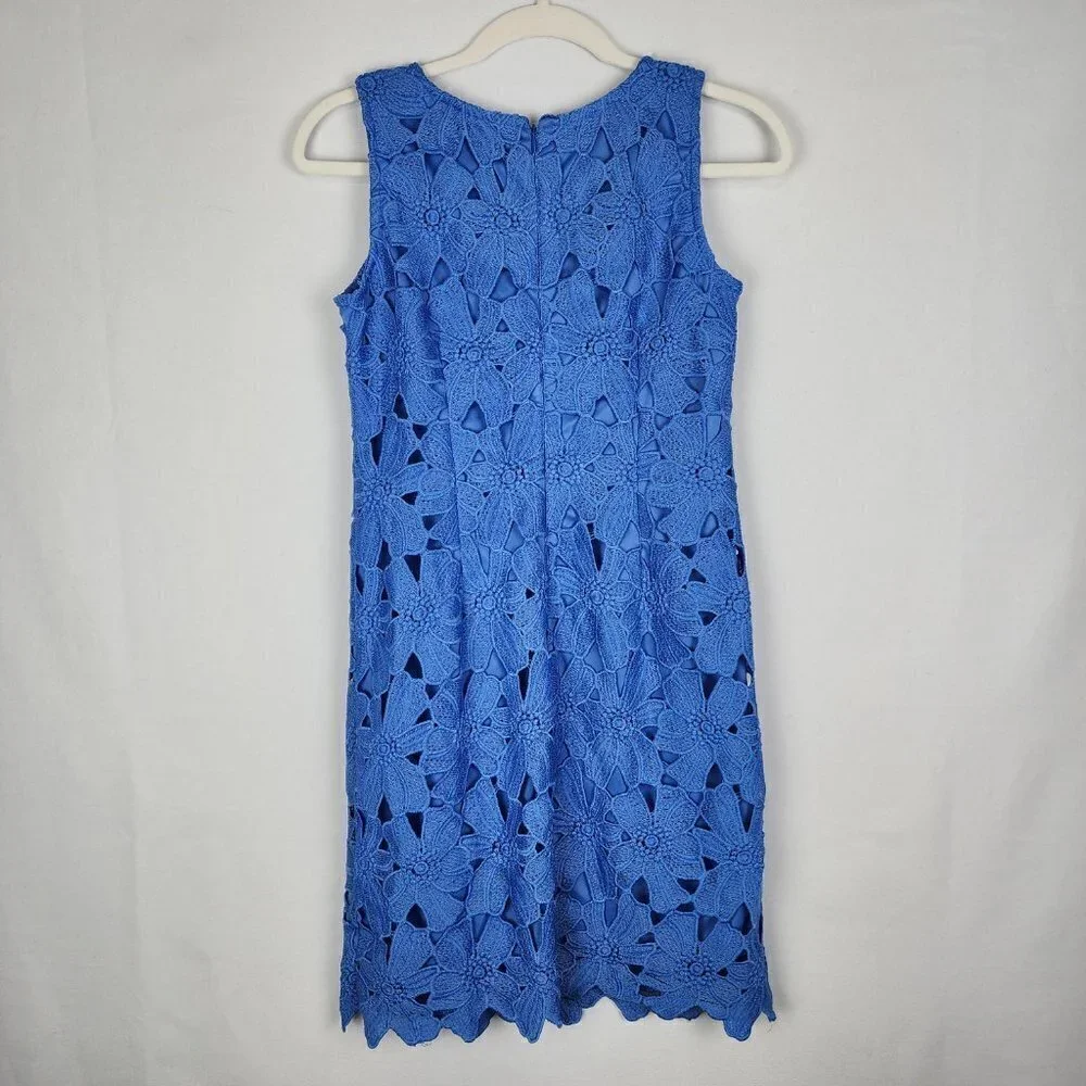 Ann‎ Taylor Crochet Flower Mini Dress 4P